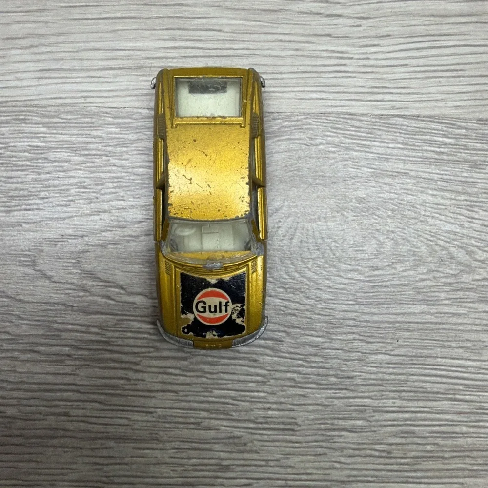 VTG 1969 Matchbox Lesney No 56 BMC 1800 Pininfarina Superfast Series Gold